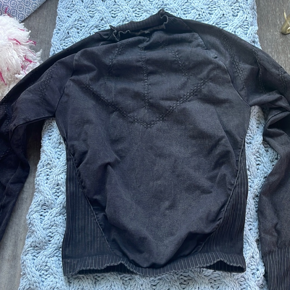 Free People Movement good karma high neck layer black